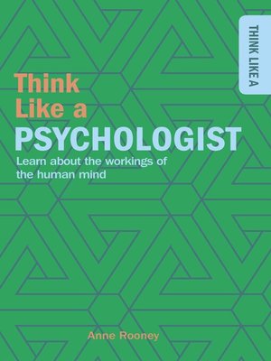 cover image of Think Like a Psychologist